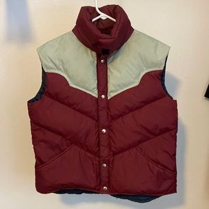 William Barry Brandon Colorado Down Puffer Vest.